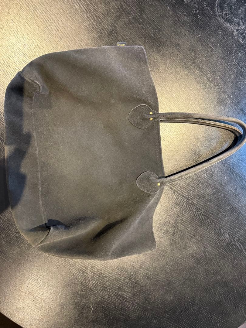 ロンハーマン別注　バンソンブラック スウェードトートバッグ最終値下げ！