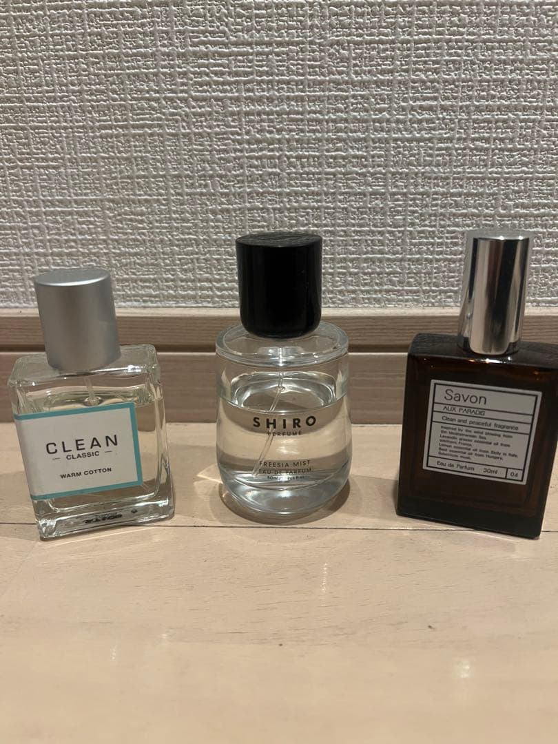 CLEAN SHIRO Savon 香水 3本セット