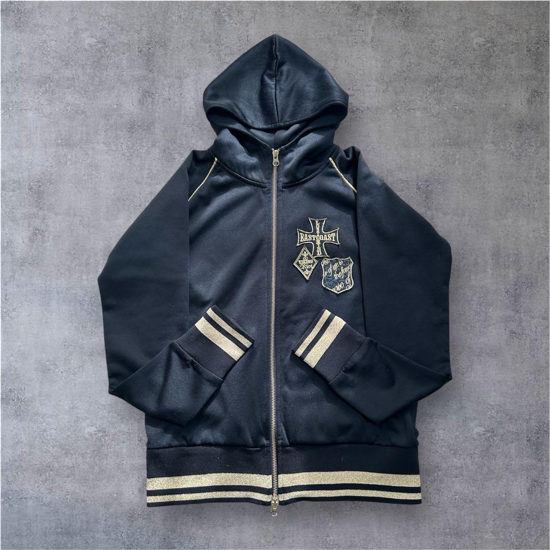 美品】お兄系 archive Y2K ダブルジップパーカー - メルカリ