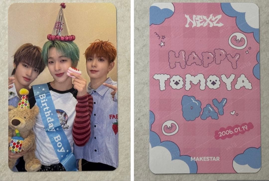 TOMOYA DAY サイン会当選者限定トレカ