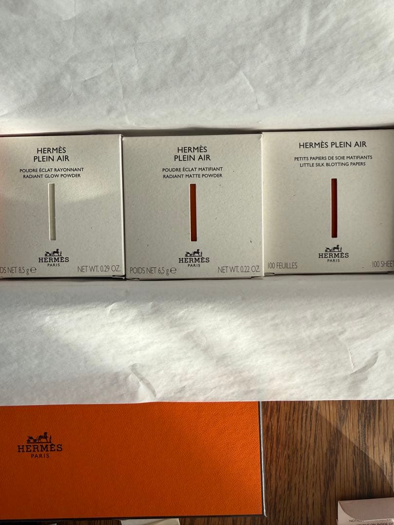 HERMES PLEIN AIR フェイスパウダー セット HERMÈS Hermès Plein Air H Trio Healthy Glow Mineral Powder | Saks