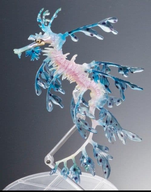 【新品未開封】いきもの大図鑑　リーフィーシードラゴン　ブルー