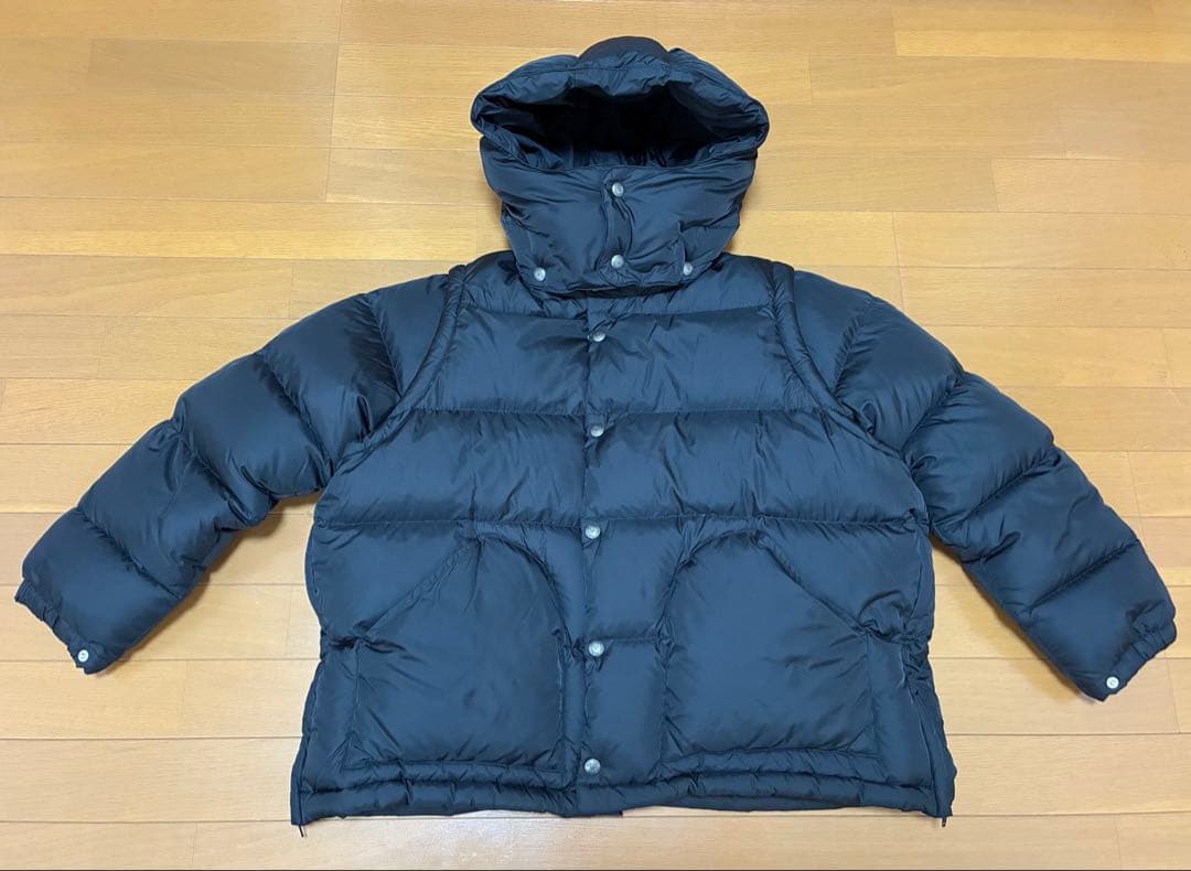 BEAMS BOY SIERRA DESIGN 別注 2way ダウンジャケット