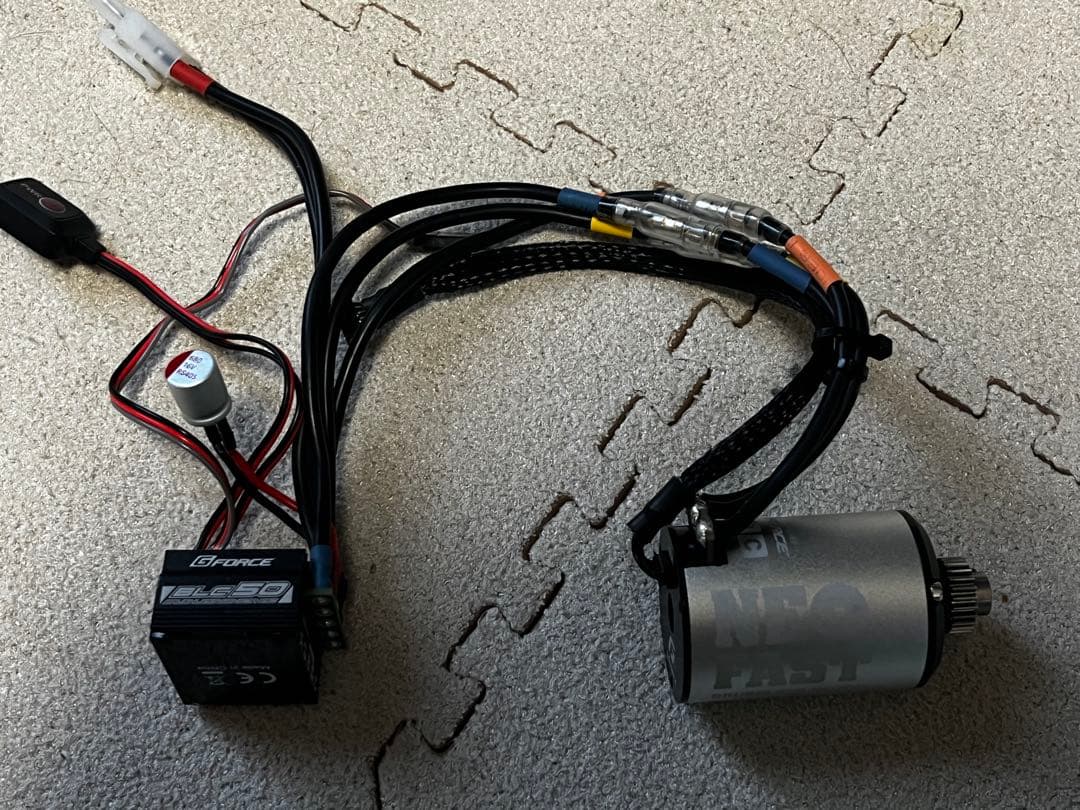 ジーフォースBLC50ブラシレスESC、13.5Tブラシレスモーターコンボセット BLC50 Type-T Combo コンボセット | G-FORCE | 株式会社ジーフォース