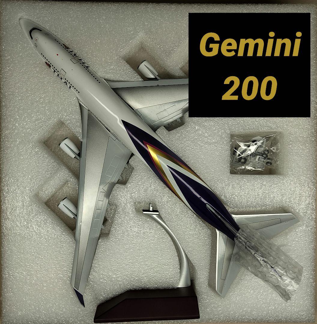 1/200 Gemini 200 タイ航空 ボーイング747-400 - メルカリ