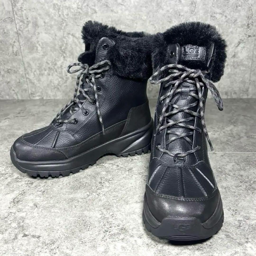 最高峰✨未使用級UGG アディロンダックブーツ 23cm ムートンブーツ 厚底 アグ UGG ブーツ ムートンブーツ ロングブーツ エスミー ブーツ