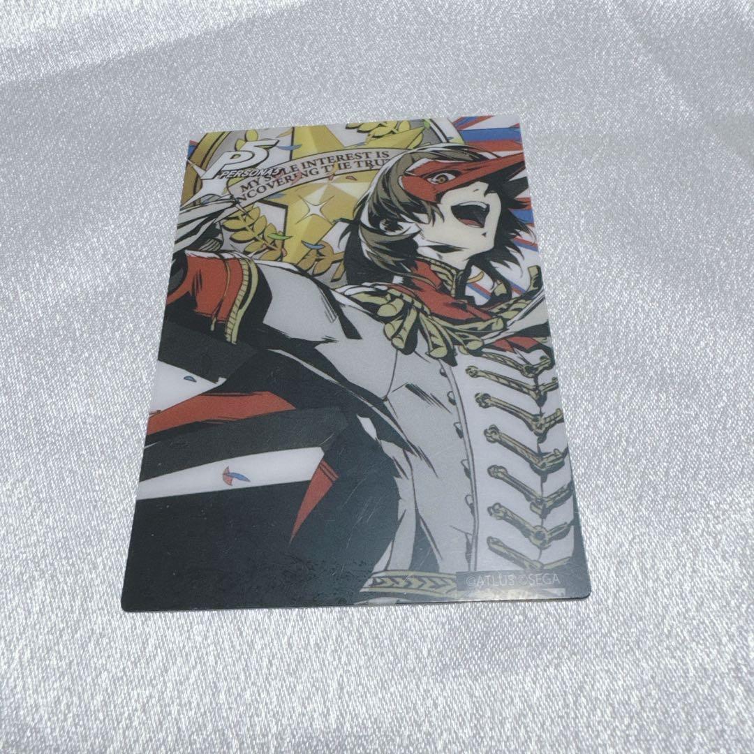 ペルソナ5 トレーディングクリアカード 明智吾郎 クロウ - メルカリ