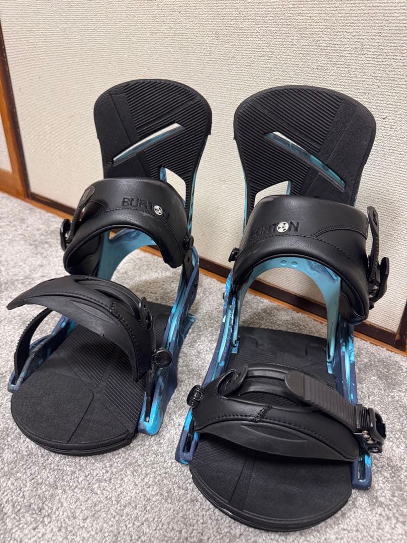 Burton Mission ビンディング 黒/青