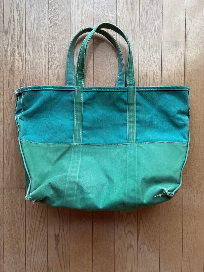 BEAMS別注 LL beanのトートバッグ サイズL 緑