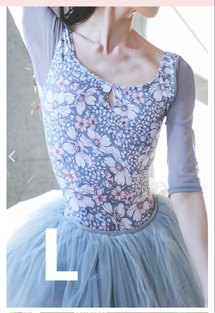 stina type U ballerina 3/4袖 stina / type U ballerina / silky pink check