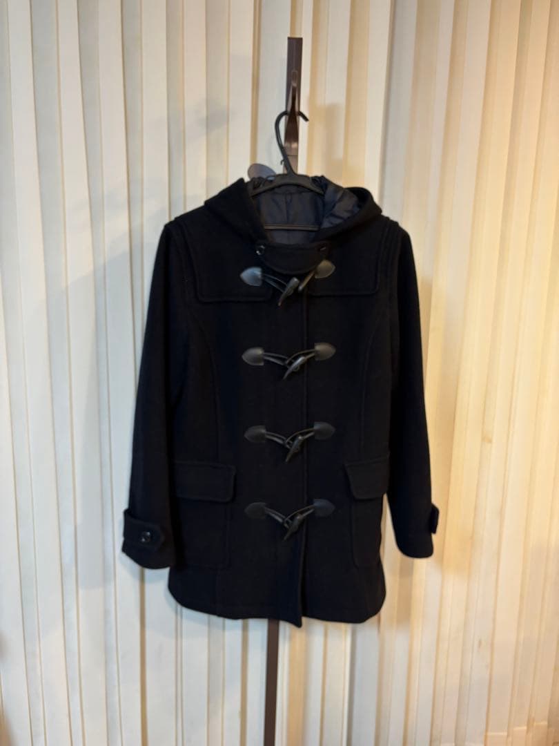 【美品】EASTBOY ダッフルコート ネイビー