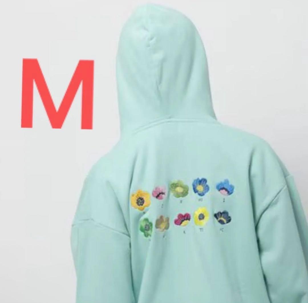 ボーイフレンド ニコアンド パーカー ミント M - メルカリ