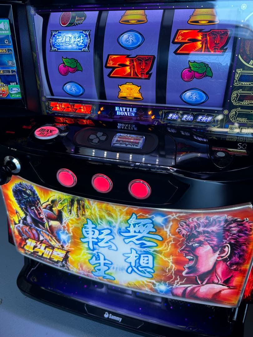 Lパチスロ北斗の拳AD XR 無想転生パネル スマスロ 実機 送料込み 家庭