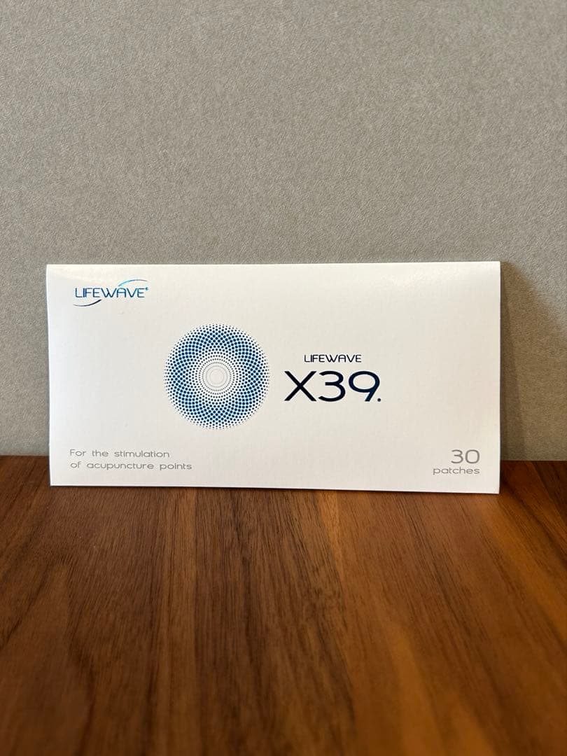 LIFEWAVE X39 30枚入り　説明書付き