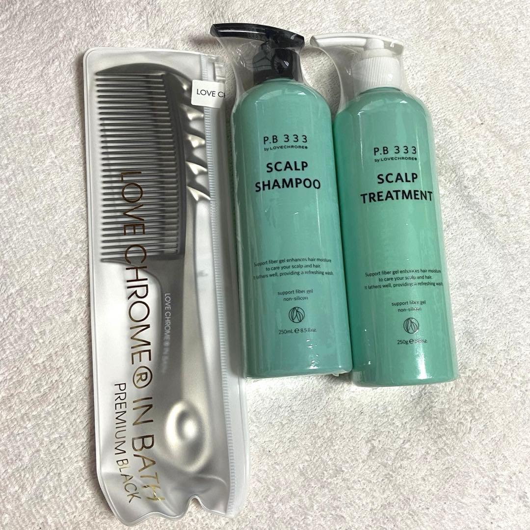 LOVECHROME ラブクロム インバス スカルプ コーム シャンプー