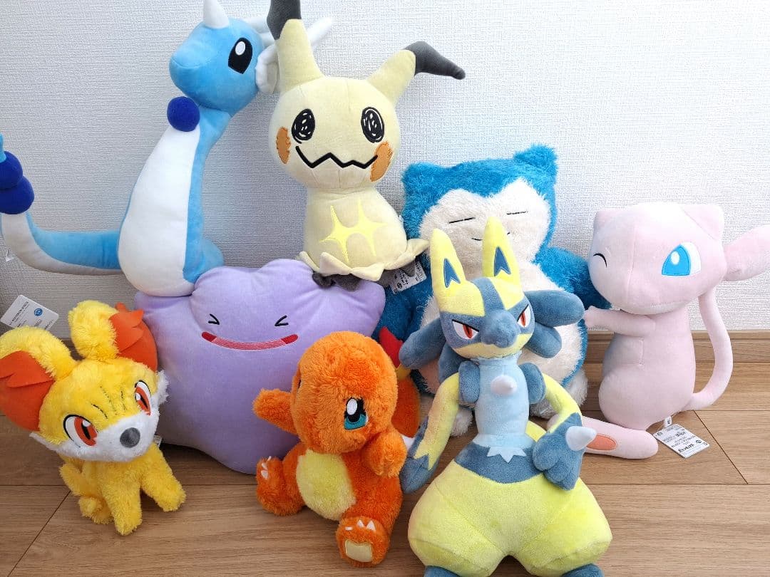 Pokemon　ポケモン　ぬいぐるみ　まとめ売り　8個セット
