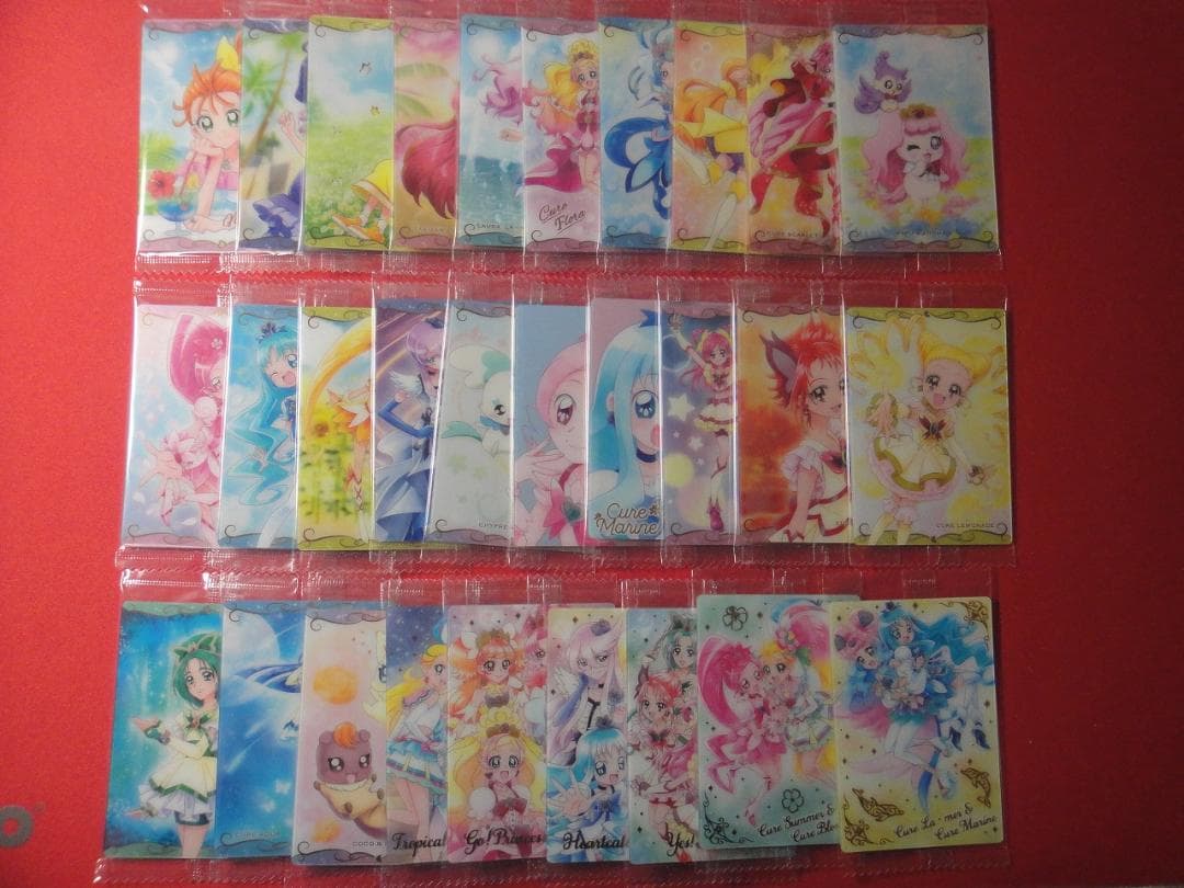 プリキュア　カード　ウエハース4　全29種　フルコンプ
