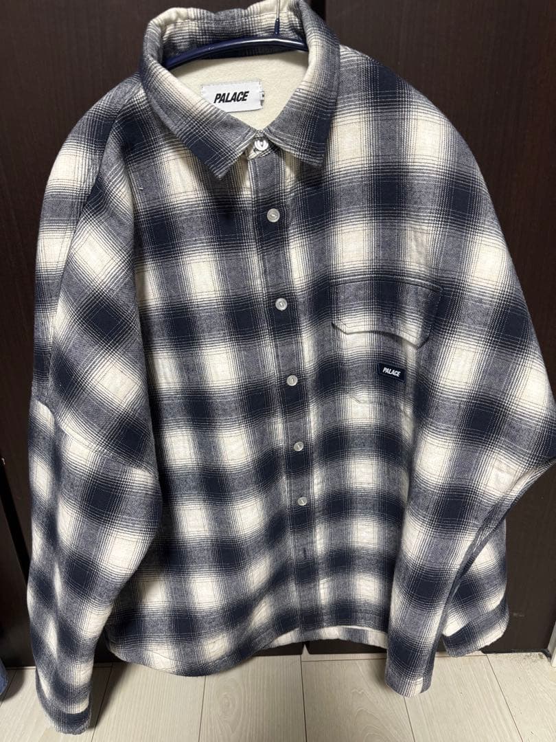 PALACE チェック柄ネルシャツ