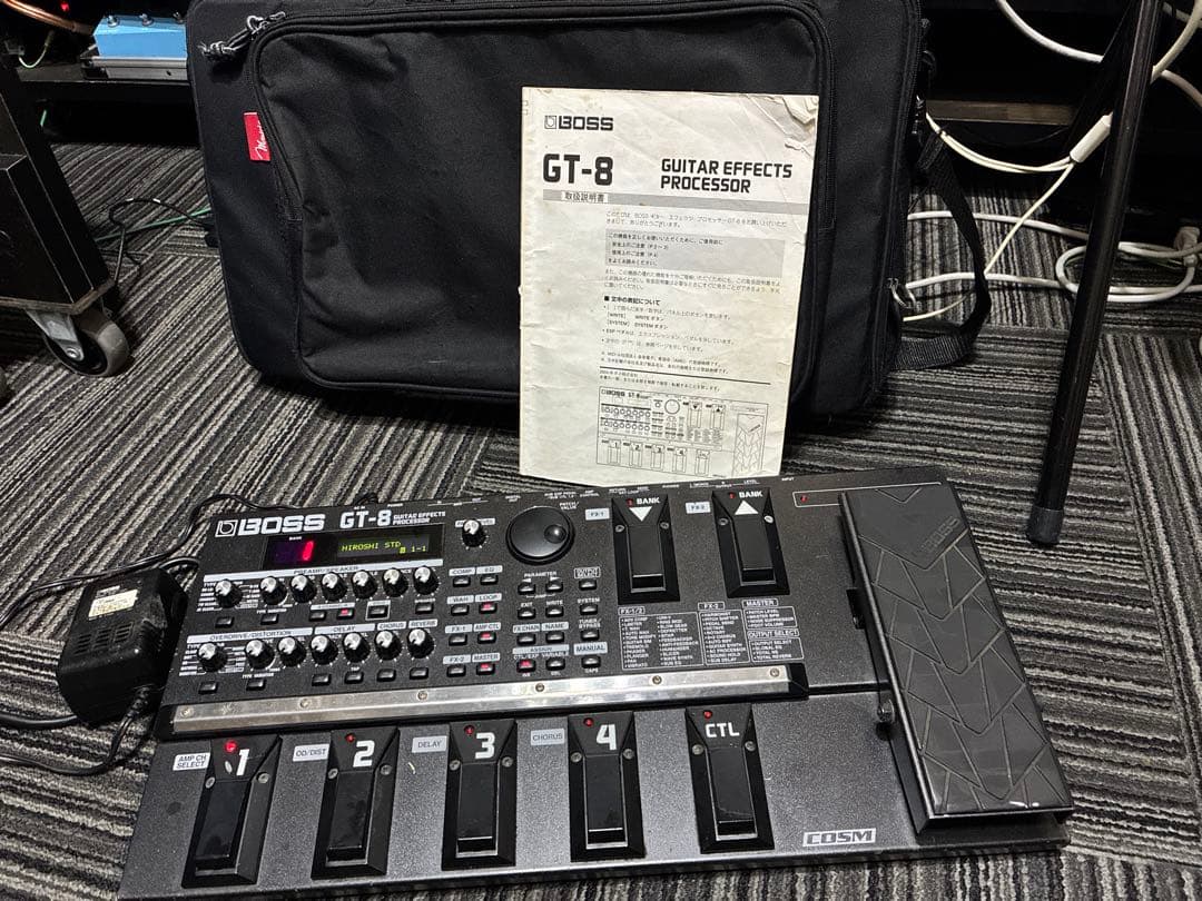 【ソフトケース付き】BOSS GT-8 マルチエフェクター 動作良好 Amazon.co.jp: BOSS ギター・エフェクツ・プロセッサー GT-8 : 楽器