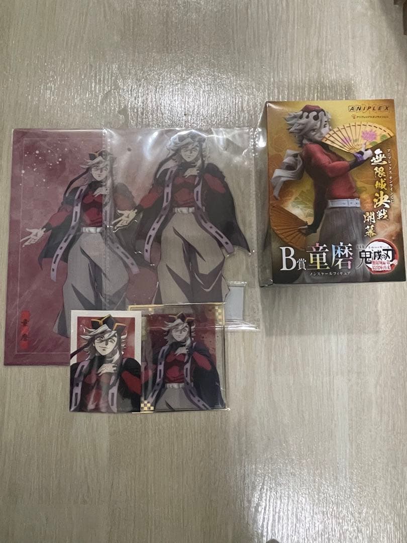 鬼滅の刃 アニプレックスオンラインくじ 童磨 B賞 B賞 童磨 ノンスケールフィギュア アニプレックスオンラインくじ 鬼滅