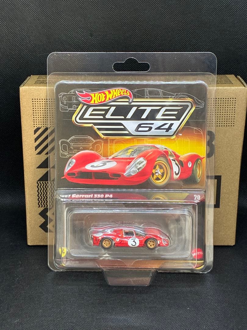 ミニカー Hot Wheels Elite 64 1967 Ferrari 330 P4 Hot Wheels Elite 64 1967 Ferrari 330 P4 | Mattel Creations UK