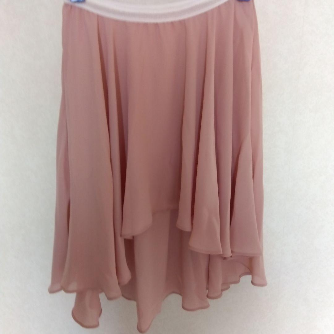 stina アシンメトリーピンクスカート stina / pink tweed wrap skirt