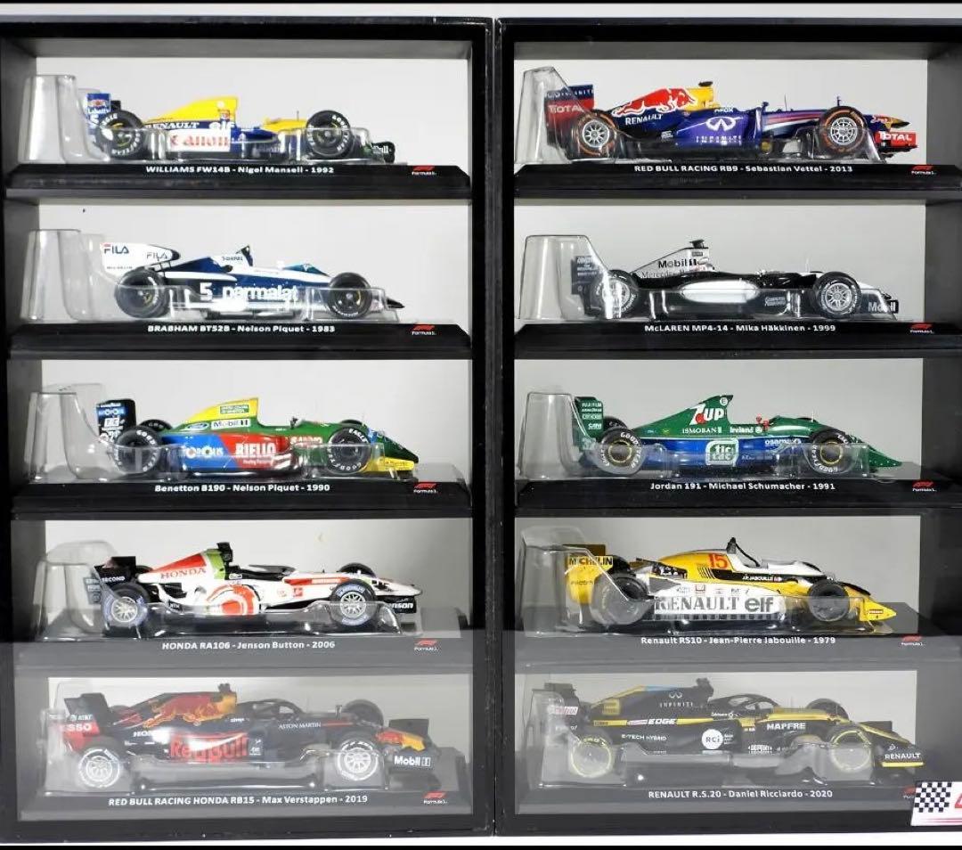 【ともきち】ビッグスケール　F1コレクション　モデルカー　20台セット 1/24ダイキャストF1モデルが全80種類、隔週刊『ビッグスケール F1