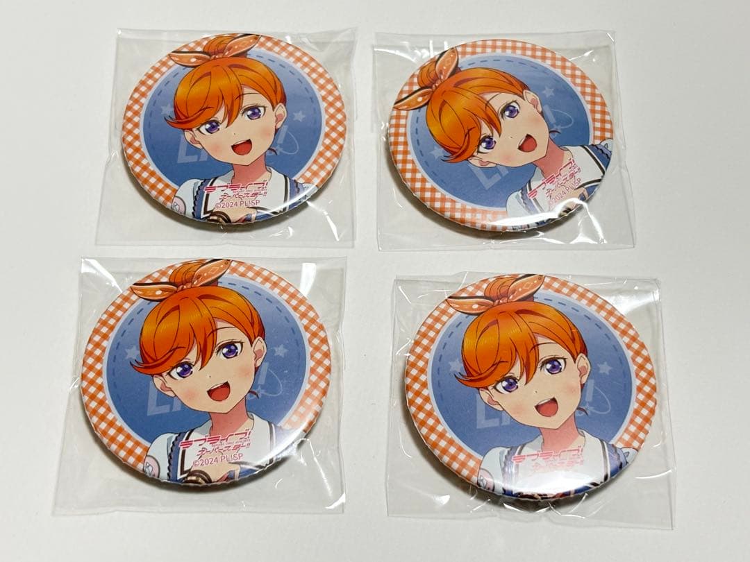 ラブライブ スーパースター 7th ライブ Liella 缶バッジ 澁谷かのん