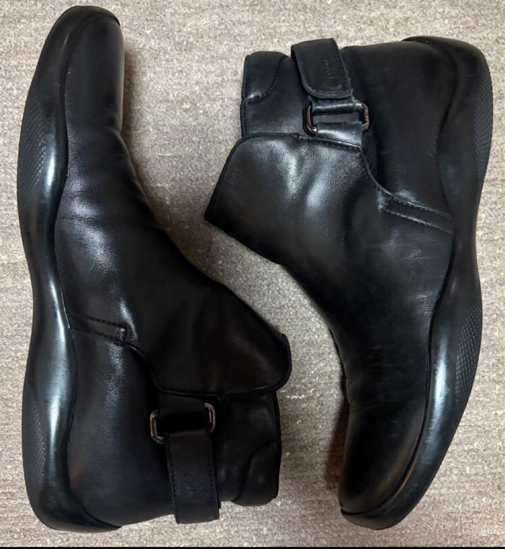 PRADA SPORTS 99aw サイドゴアブーツ PRADA SPORT/99AW red tab boot #pradasport #prada #pradaboots