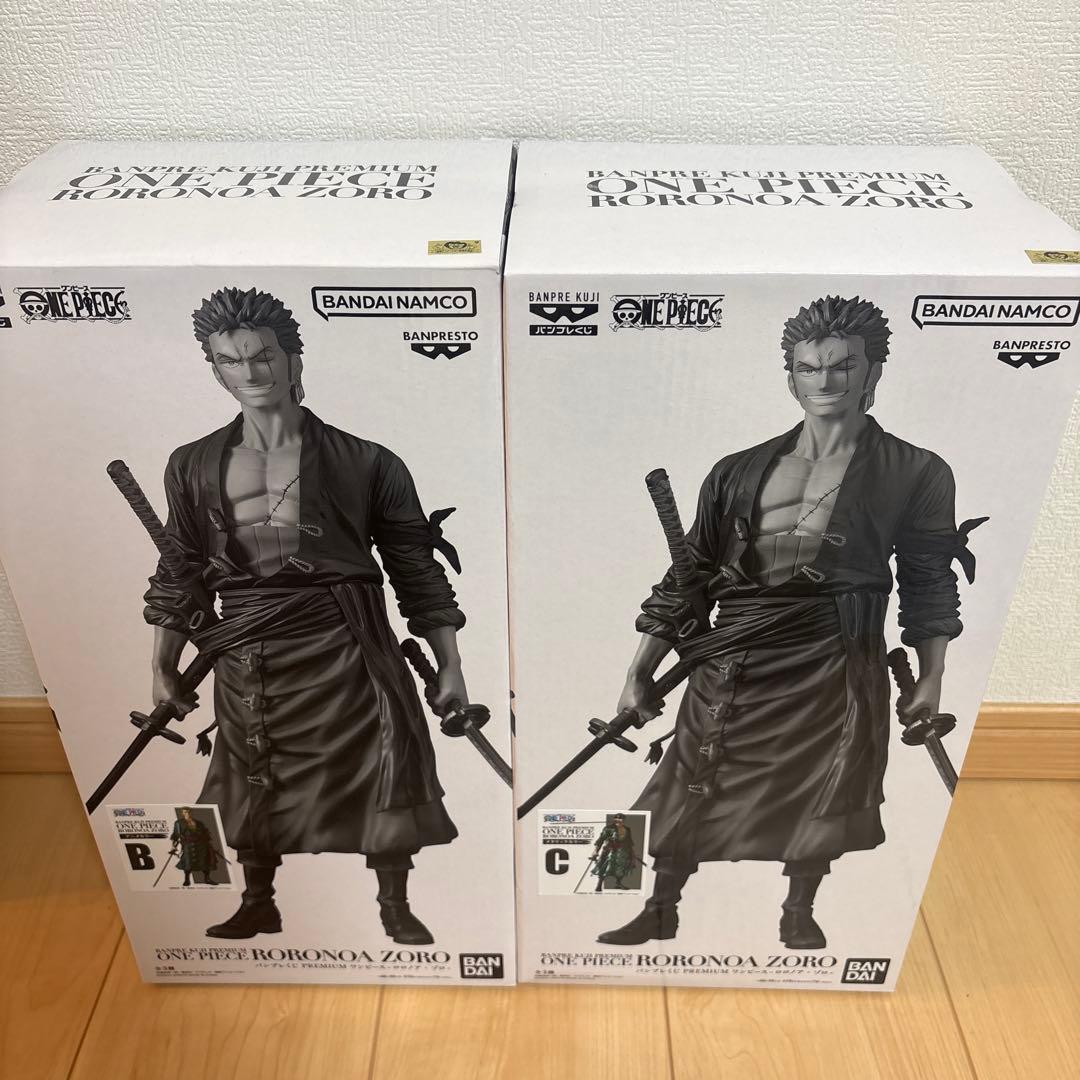 バンプレくじロロノア・ゾロ フィギュア B&C