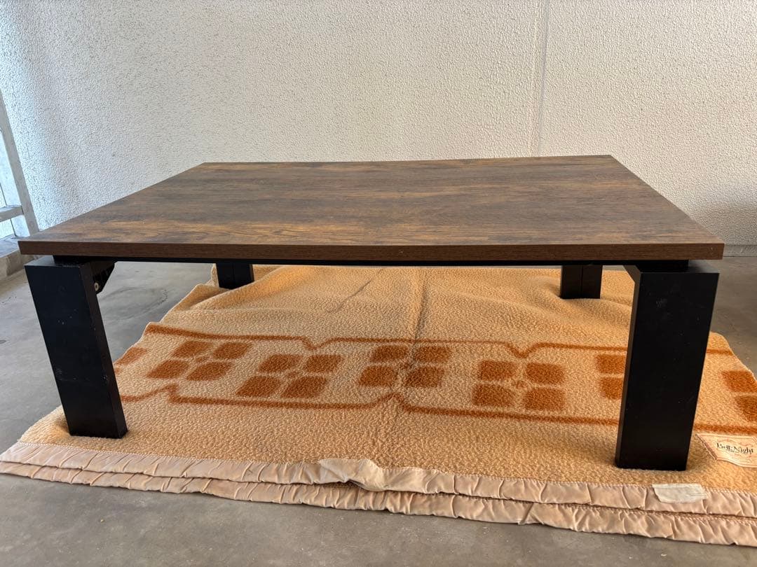 モダンリビングコタツ102cm こたつテーブル 長方形 ヴィンテージブラウン こたつテーブル FAM／RD ヴィンテージレッド 長方形 120×60cm オーク