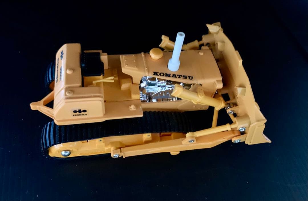 コマツ D355A ブルドーザ 1/50 Yonezawa Diapet 箱付