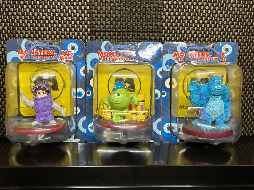 非売品　コンプリート　ディズニーモンスターズ・インク ミニポリストーンフィギュア