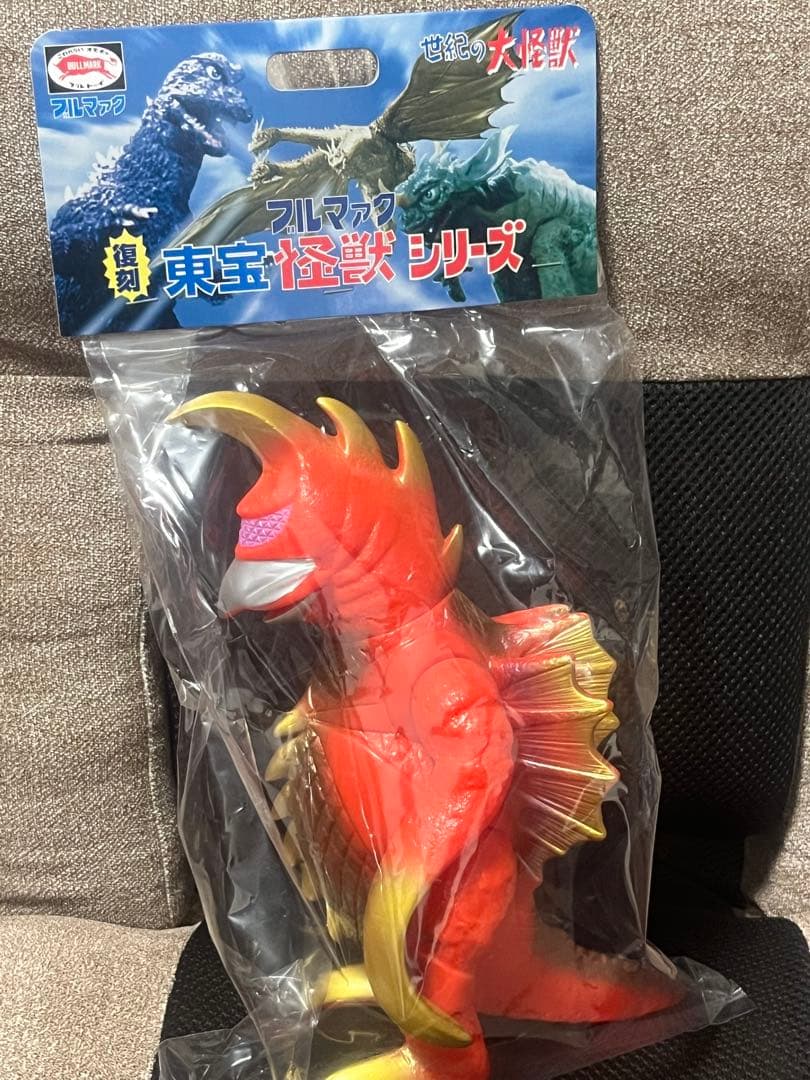 復刻 東宝怪獣シリーズ ブルマァク ガイガン(レッド)