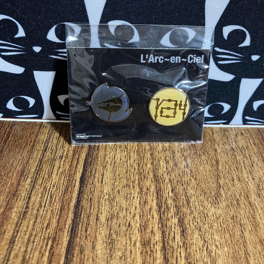 非売品・未使用品】L'Arc～en～Ciel ラルクアンシエル ピンバッチ