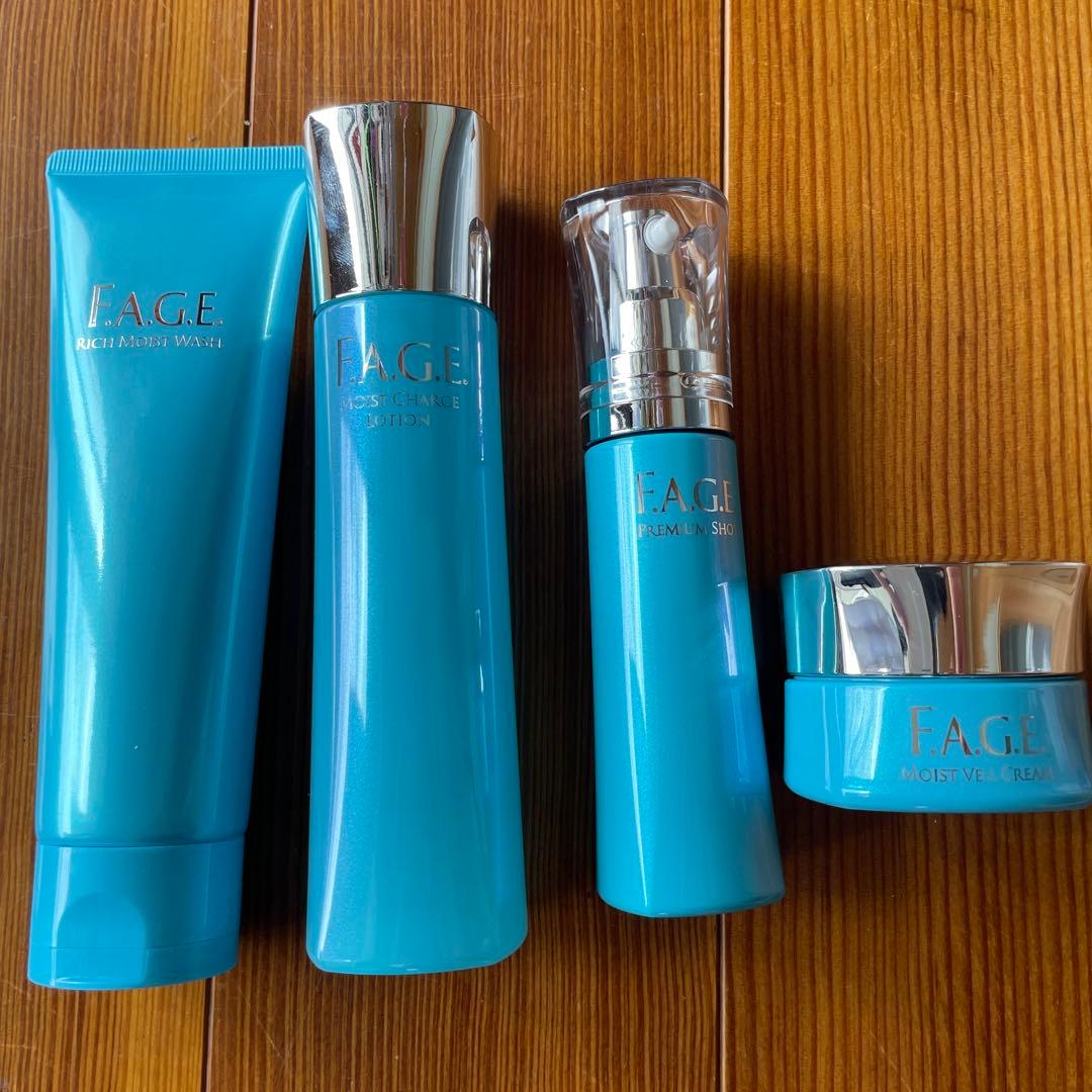 新品未使用　エファージュ　洗顔　化粧水　美容液　乳液　4点セット