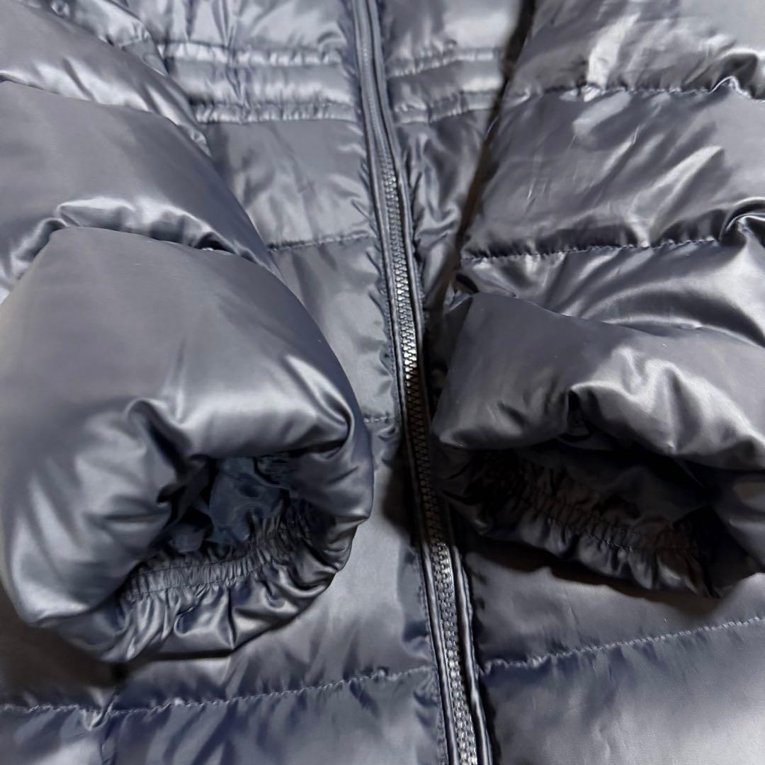 美品☆ブルーレーベルクレストブリッジ ダウンコート リアルファー