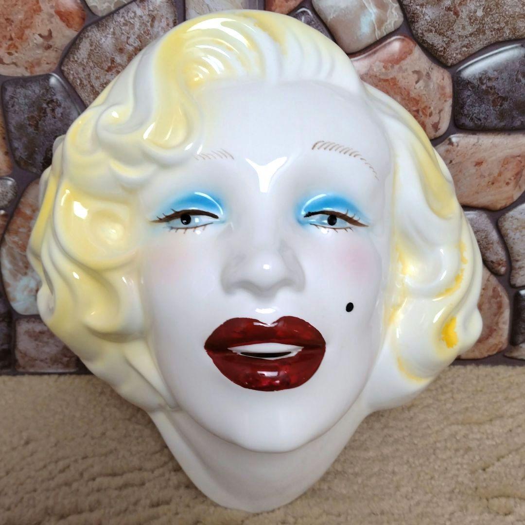 C*R様 80's CREAM SODA マリリンモンロー 陶器 壁掛け 昭和レ