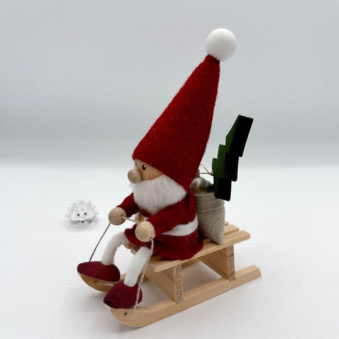 Nordika nisse 2024 高島屋　ツリーとオーナメントを運ぶサンタ ノルディカ公式ショップ限定】NORDIKA nisse ノルディカ ニッセ