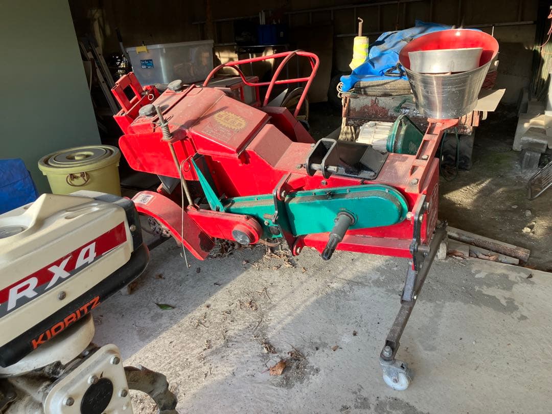 畦塗り機　富士トレーラートラクターヤンマー　クボタイセキ畦塗機あぜぬりニプロ小橋