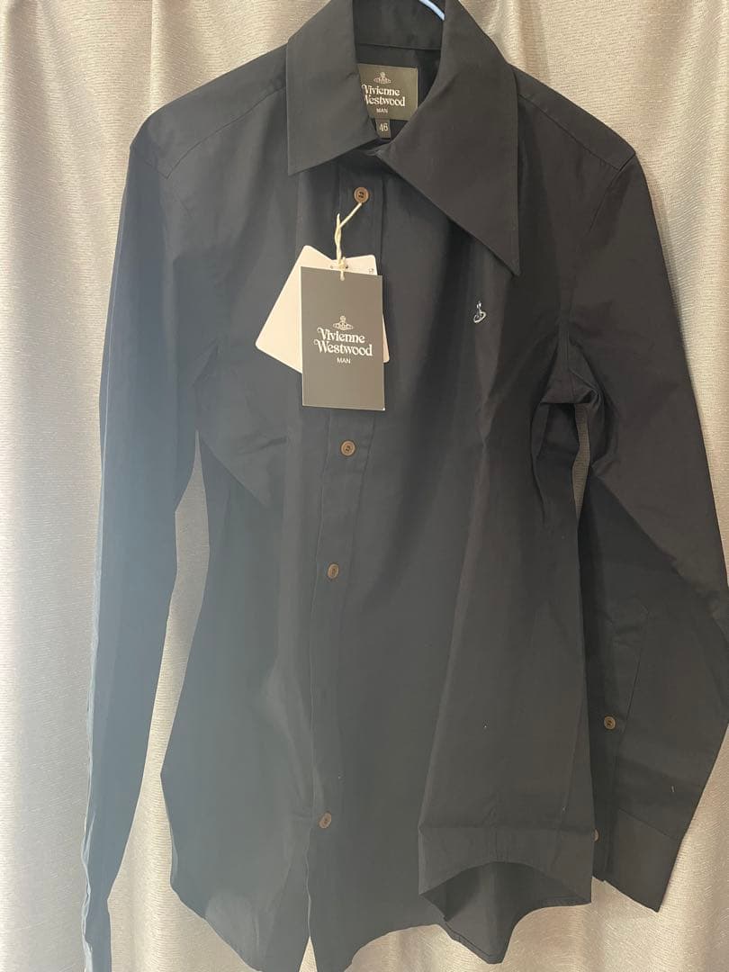 黒の長袖シャツ タグ付き　VIVIENNE WESTWOOD MAN