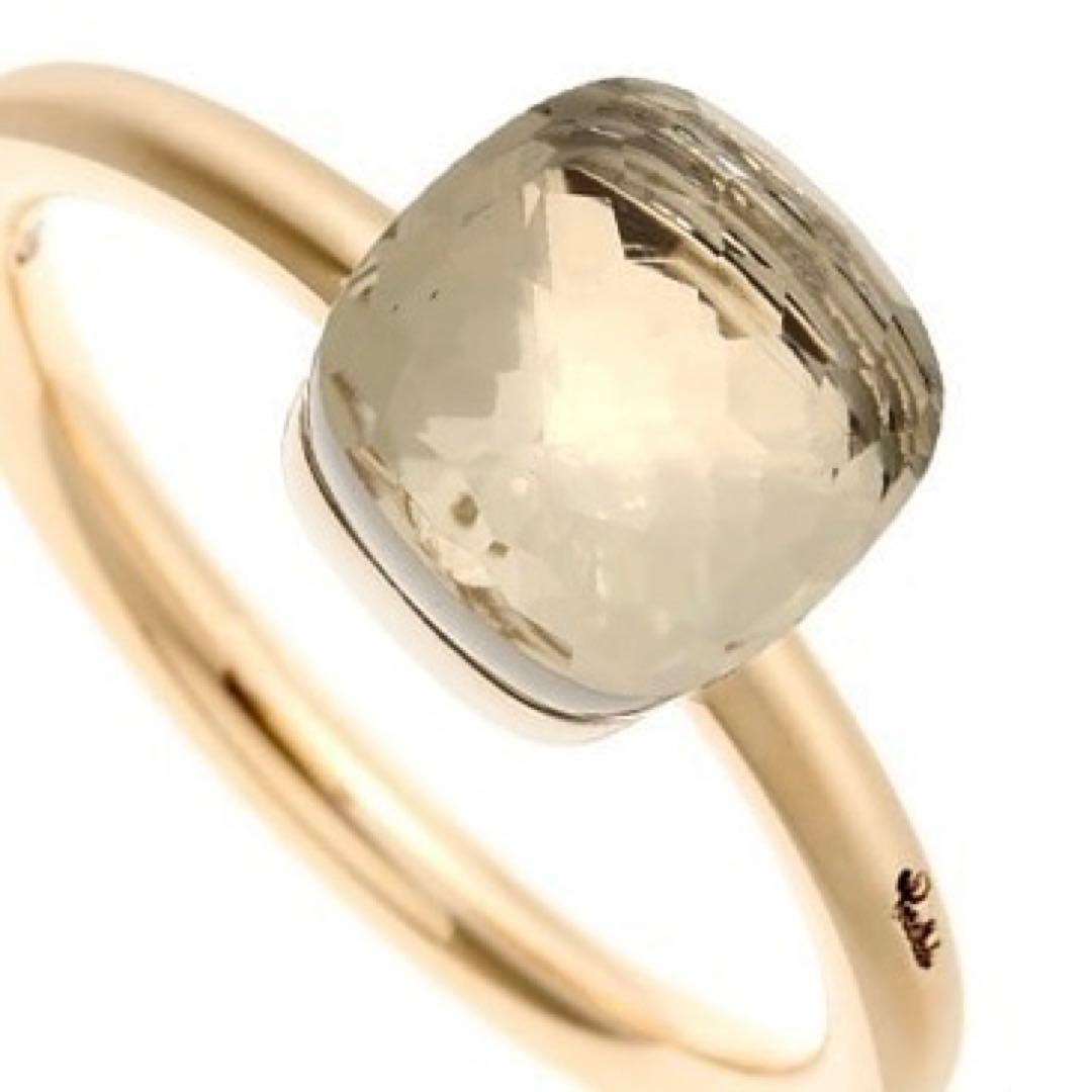 ポメラート　ヌードリング　プチ　ホワイトトパーズ　53