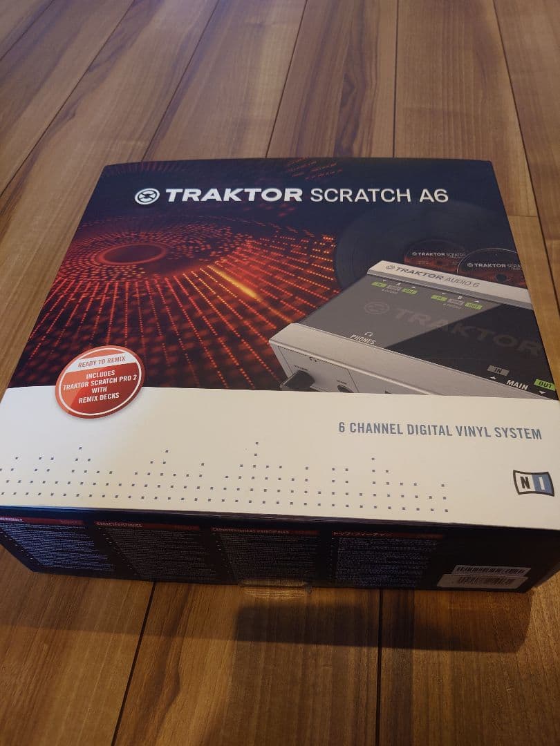 DJ機材 TRAKTOR SCRATCH A6 Native Instruments TRAKTOR Scratch A6 - AUDIO 6 DJ Advanced