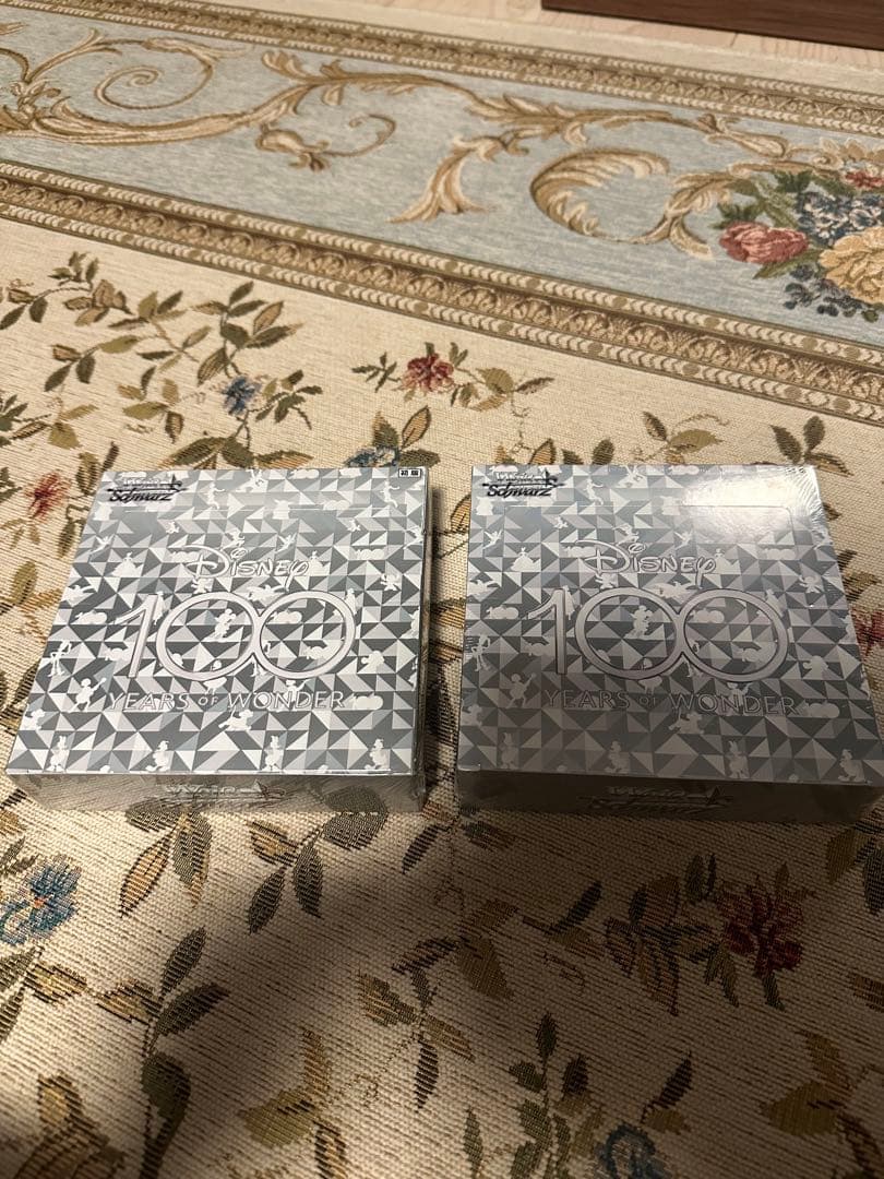 ヴァイスシュヴァルツ Disney 100 シュリンク付き未開封品 2BOX