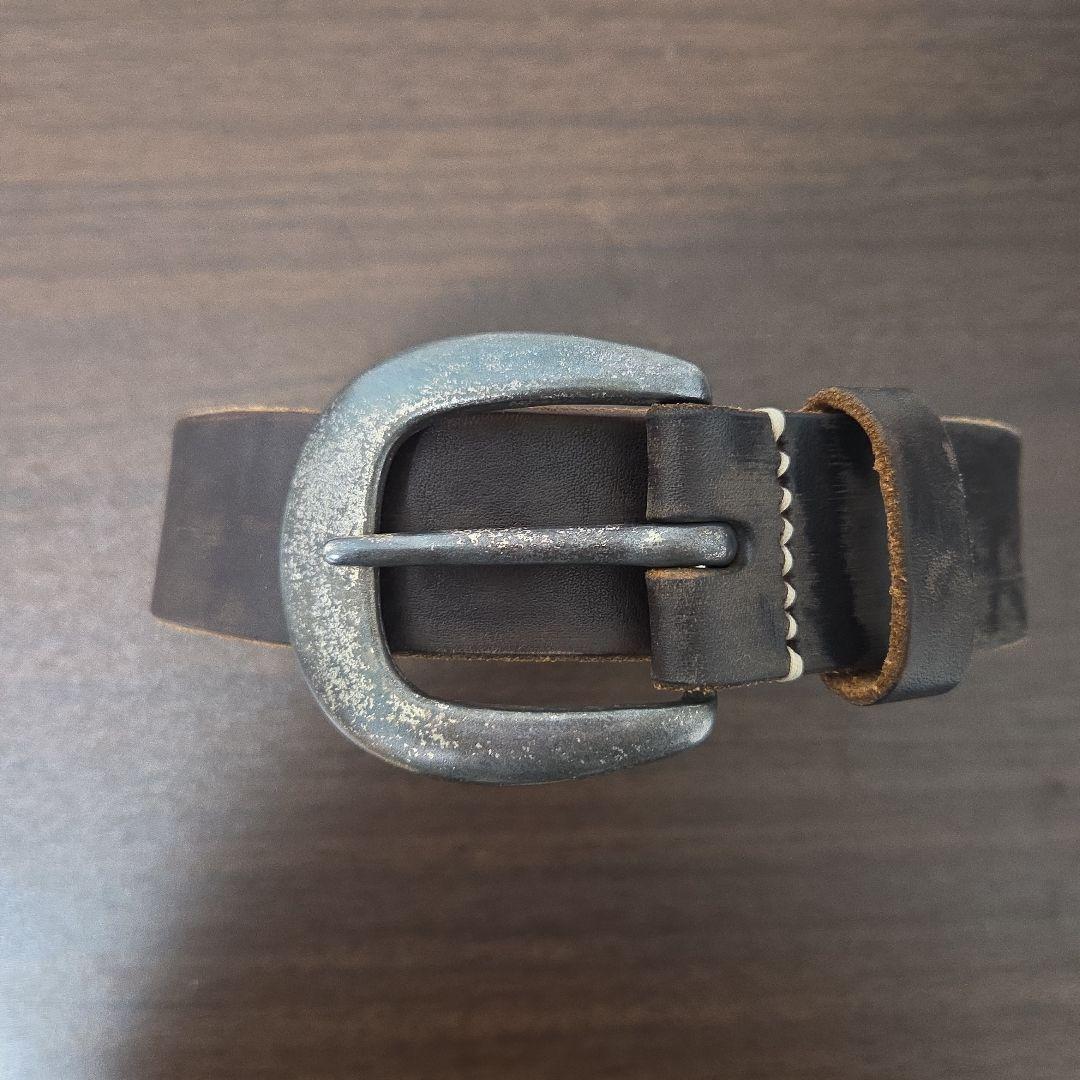 FULLCOUNT ブラウンレザーベルト