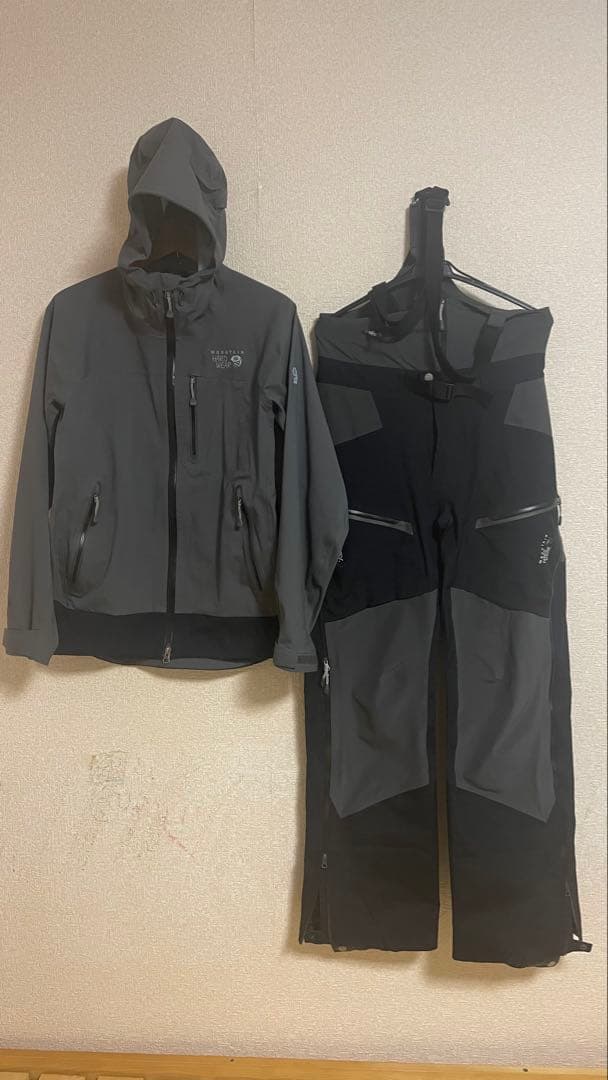 マウンテンハードウェア スノーボードウェア　ビブパンツ上下セット