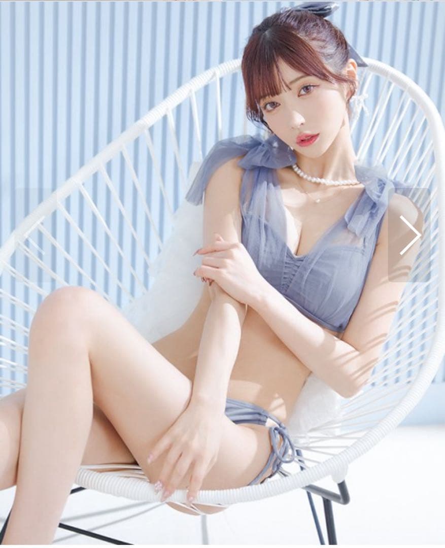 チュールリボンバストアップビキニ sugar 即日発送】【ビキニ】【水着】チュールリボン バストアップ ビキニ 2点