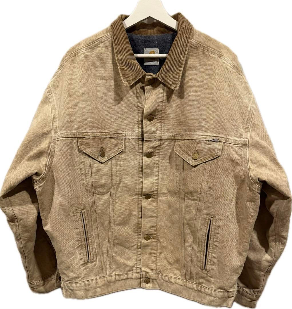 Carhartt カーハート　ブランケット裏地　トラッカージャケット　XL