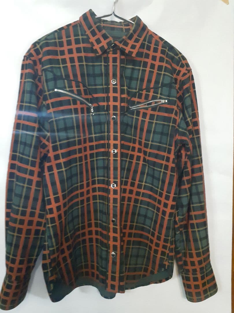 アンダーカバー　アンダーカバイズム　チェックシャツ　undercover