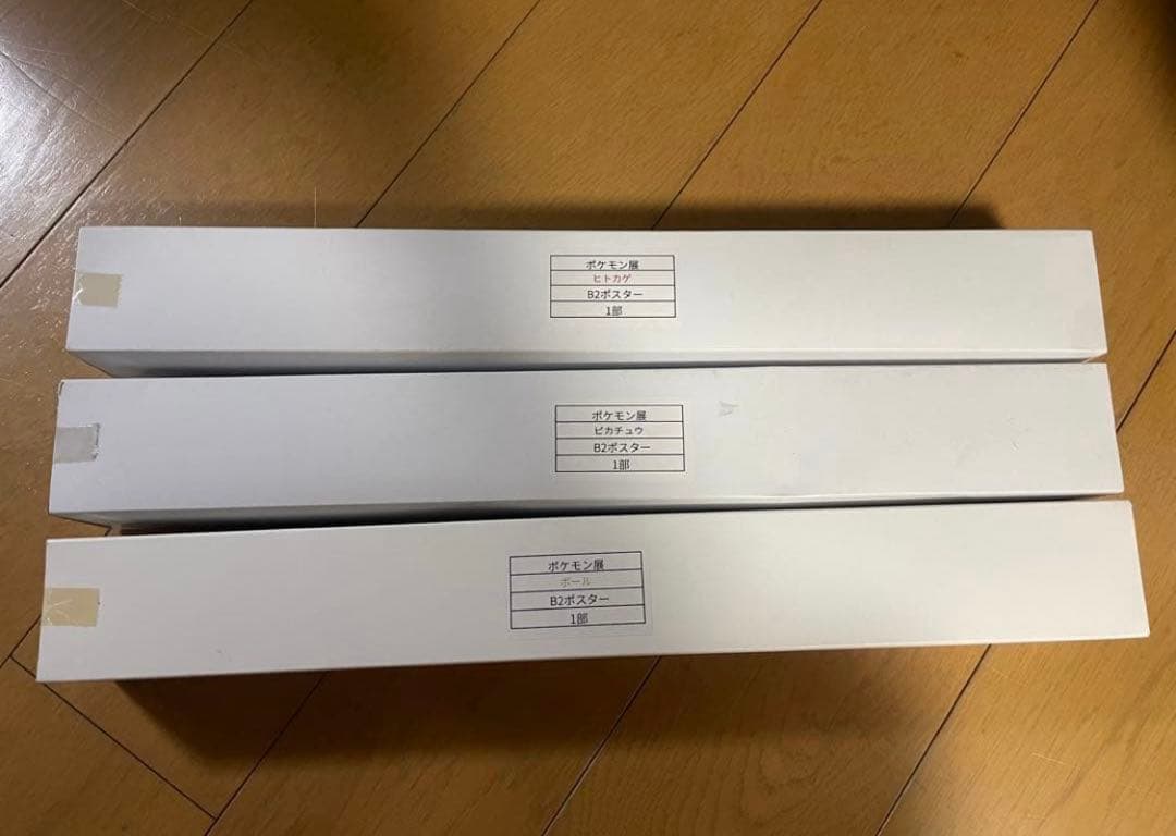 ポケモン × ダニエルアーシャム ポスター 3枚セット